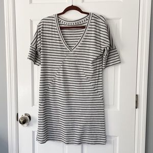 Striped T-Shirt Dress